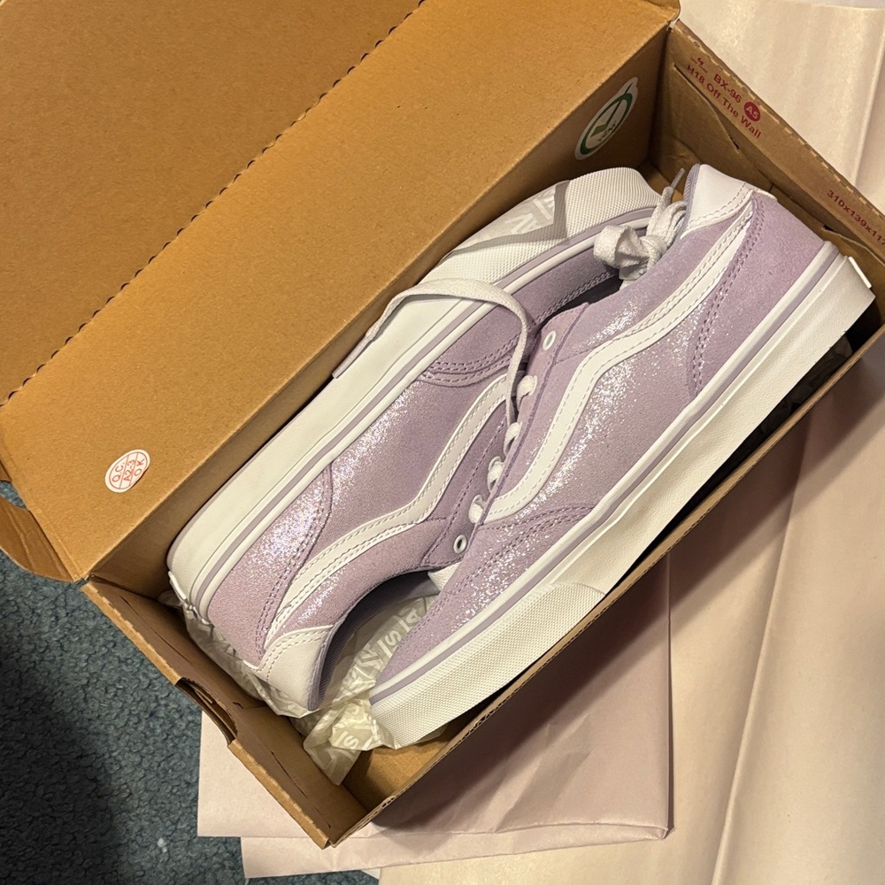 Vans Women's Light Purple Sneakers